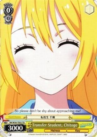 Transfer Student, Chitoge (TD) (NK/W30-TE02 TD) - NISEKOI -False Love-