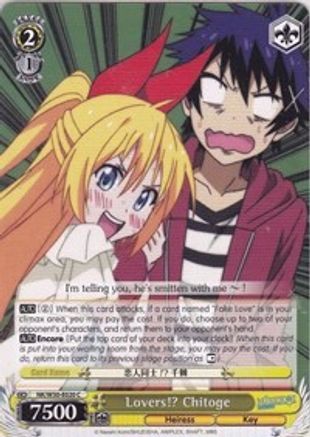 Lovers!? Chitoge (NK/W30-E020 C) - NISEKOI -False Love-