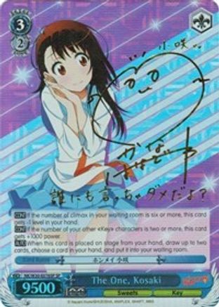 The One, Kosaki (SP) (NK/W30-E076SP SP) - NISEKOI -False Love-