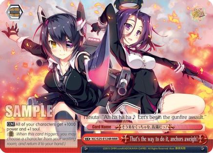 That's the way to do it, anchors aweigh! (RRR) (KC/S25-E124R RRR) - KanColle