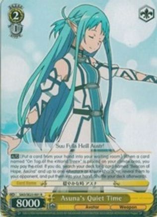 Asuna's Quiet Time (SAO/SE23-E01 R) - Sword Art Online II