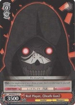 Red Player, Death Gun (Parallel Foil) (SAO/SE23-E11 C) - Sword Art Online II