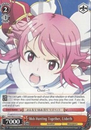 Mob Hunting Together, Lisbeth (SAO/SE23-E14 C) - Sword Art Online II
