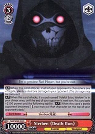 Sterben Death Gun (Parallel Foil) (SAO/SE23-E09 R) - Sword Art Online II