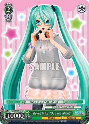 Hatsune Miku "Out and About" (PD/S29-E047 C) - Hatsune Miku: Project DIVA F 2nd