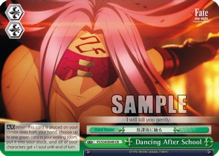 Dancing After School (FS/S34-E049 CR) - Fate/stay night [Unlimited Blade Works]