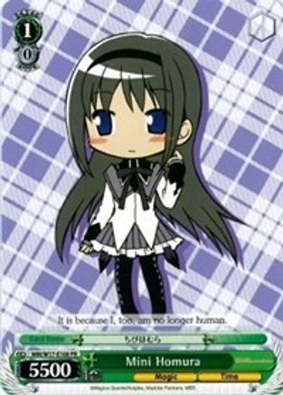 Mini Homura (MM/W17-E108 PR) - Puella Magi Madoka Magica