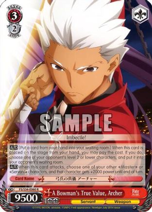 A Bowman's True Value, Archer (FS/S34-E060 R) - Fate/stay night [Unlimited Blade Works]