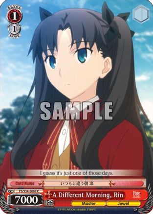 A Different Morning, Rin (FS/S34-E069 C) - Fate/stay night [Unlimited Blade Works]