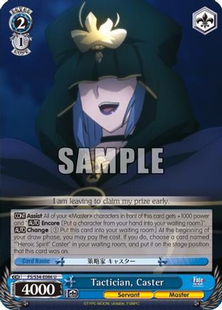 Tactician, Caster (FS/S34-E086 U) - Fate/stay night [Unlimited Blade Works]