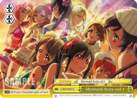 Mermaid festa vol.1 (LL/W24-E025 CC) - Love Live!