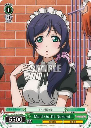 Maid Outfit Nozomi (LL/W24-E043 C) - Love Live!