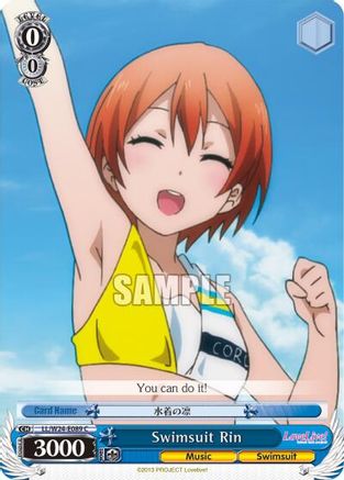 Swimsuit Rin (LL/W24-E089 C) - Love Live!