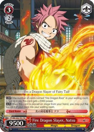 Fire Dragon Slayer, Natsu (FT/EN-S02-T01 TD) - Fairy Tail ver.E