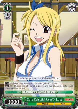 Cute Celestial User? Lucy (FT/EN-S02-T07 TD) - Fairy Tail ver.E