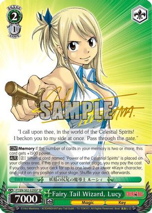 Fairy Tail Wizard, Lucy (SP) (FT/EN-S02-029SP SP) - Fairy Tail ver.E