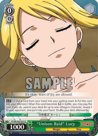 "Unison Raid" Lucy (FT/EN-S02-031 R) - Fairy Tail ver.E