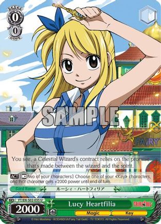 Lucy Heartfilia (FT/EN-S02-035 U) - Fairy Tail ver.E