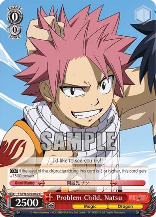 Problem Child, Natsu (FT/EN-S02-062 C) - Fairy Tail ver.E
