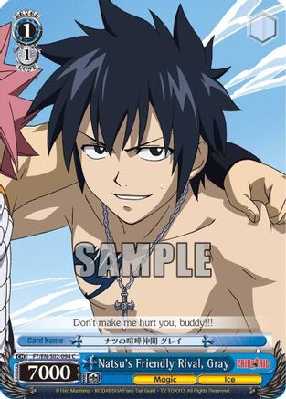 Natsu's Friendly Rival, Gray (FT/EN-S02-094 C) - Fairy Tail ver.E