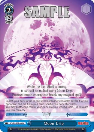 Moon Drip (FT/EN-S02-096 C) - Fairy Tail ver.E