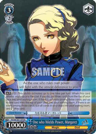 One who Wields Power, Margaret (P4/EN-S01-079 R) - Persona 4 ver.E