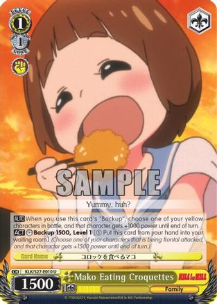 Mako Eating Croquettes (KLK/S27-E010 U) - KILL la KILL