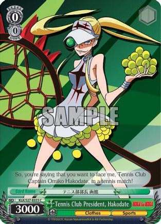 Tennis Club President, Hakodate (KLK/S27-E035 C) - KILL la KILL