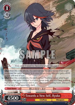 Towards a New Self, Ryuko (RRR) (KLK/S27-E041R RRR) - KILL la KILL