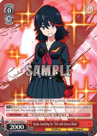 Ryuko Searching for "Girl with Scissor Blade" (KLK/S27-E056 C) - KILL la KILL
