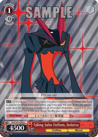 Talking Sailor Uniform, Senketsu (KLK/S27-E059 C) - KILL la KILL