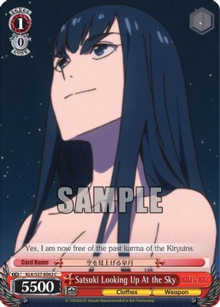 Satsuki Looking Up At the Sky (KLK/S27-E062 C) - KILL la KILL