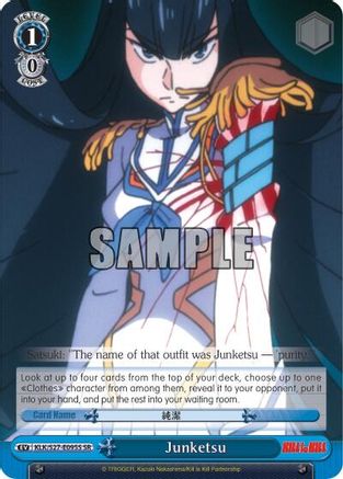 Junketsu (SR) (KLK/S27-E095S SR) - KILL la KILL