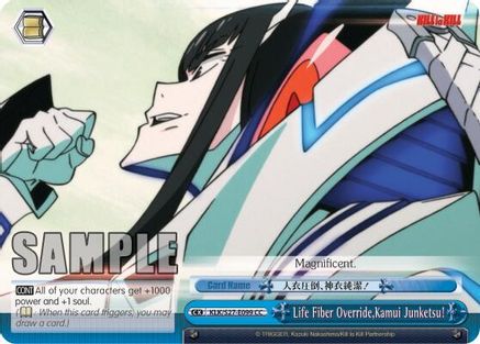 Life Fiber Override, Kamui Junketsu! (KLK/S27-E099 CC) - KILL la KILL