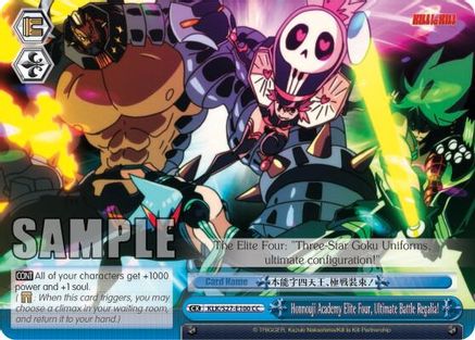 Honnouji Academy Elite Four, Ultimate Battle Regalia! (KLK/S27-E100 CC) - KILL la KILL