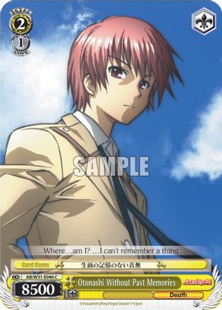 Otonashi Without Past Memories (AB/W31-E046 C) - Angel Beats! Re:Edit