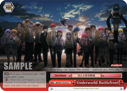 Underworld Battlefront (AB/W31-E103 CC) - Angel Beats! Re:Edit