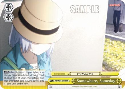 Somewhere, Someday (CR) (AB/W31-E112 CR) - Angel Beats! Re:Edit