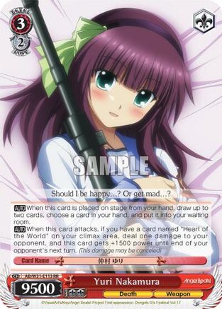 Yuri Nakamura (AB/W31-E113 RR) - Angel Beats! Re:Edit