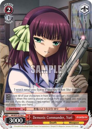 Demonic Commander, Yuri (AB/W31-E116 C) - Angel Beats! Re:Edit