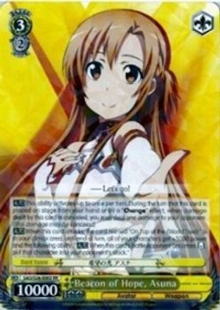 Beacon of Hope, Asuna (SAO/S26-E002 RR) - Sword Art Online Vol.2