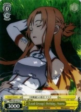 Lead Group Holiday, Asuna (SAO/S26-E013 C) - Sword Art Online Vol.2