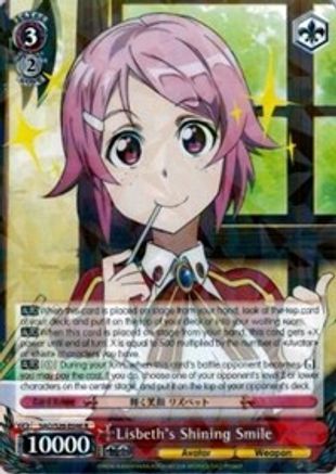 Lisbeth's Shining Smile (SAO/S26-E046 R) - Sword Art Online Vol.2