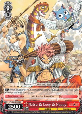 Natsu & Lucy & Happy (FT/S09-E110 PR) - Fairy Tail ver.E