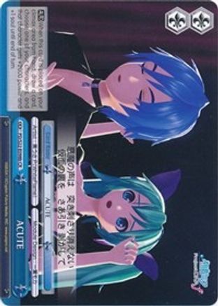 ACUTE (B) (PD/S22-E098b CR) - Hatsune Miku -Project DIVA- f