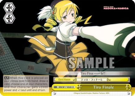 Tiro Finale (MM/W17-E020 CC) - Puella Magi Madoka Magica