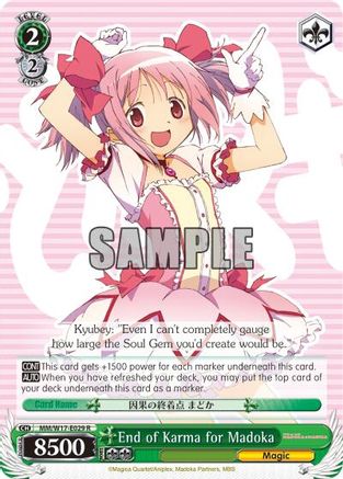 End of Karma for Madoka (MM/W17-E029 R) - Puella Magi Madoka Magica
