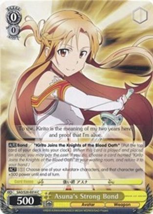 Asuna's Strong Bond (SAO/S20-E014 C) - Sword Art Online