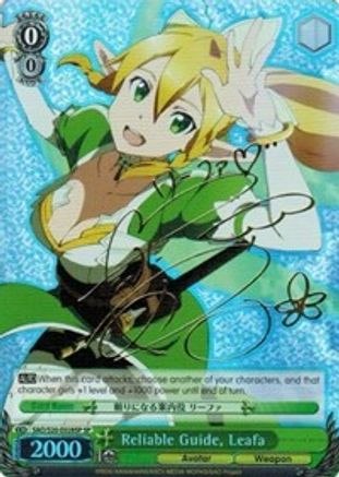 Reliable Guide, Leafa (SP) (SAO/S20-E028SP SP) - Sword Art Online