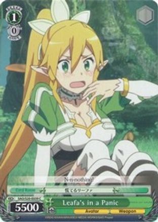 Leafa's in a Panic (SAO/S20-E039 C) - Sword Art Online